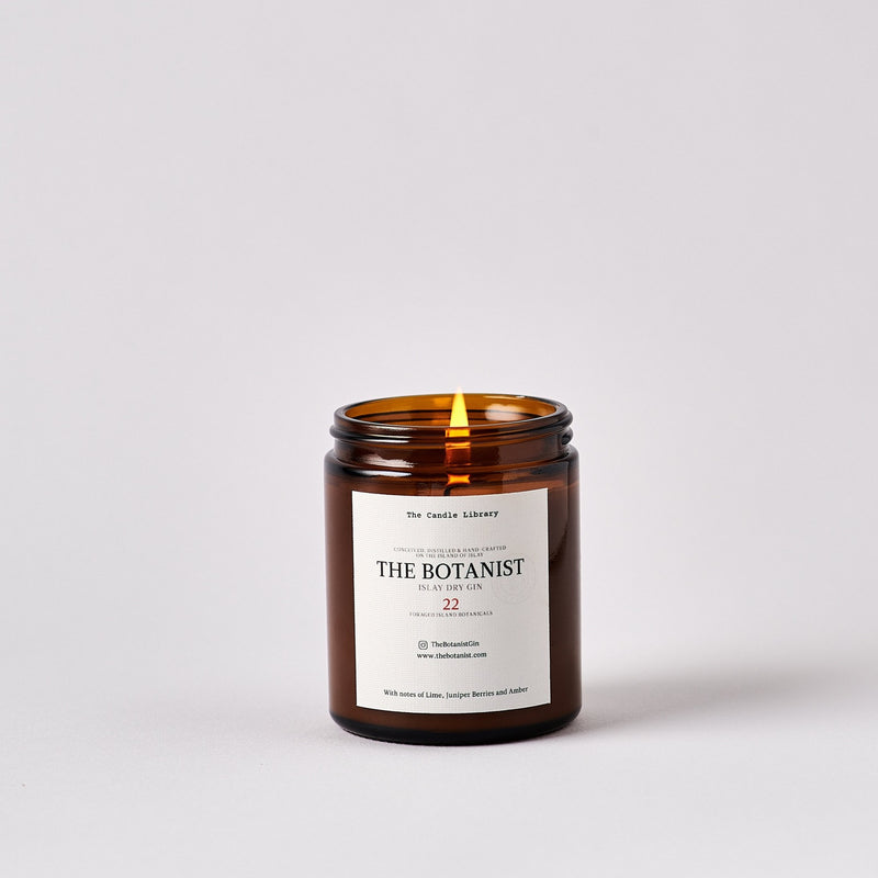The Botanist Gin candle