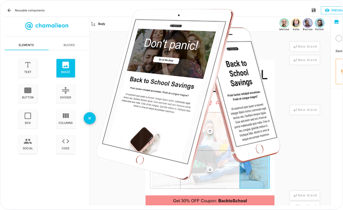 Create mobile-responsive email design.